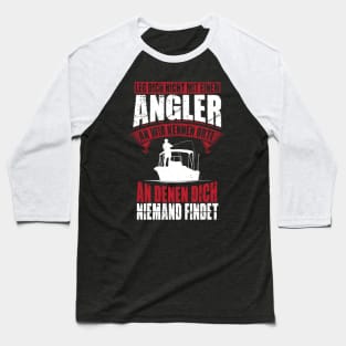 Funny Fishing Angler Trout Bass Birthday Gift Baseball T-Shirt